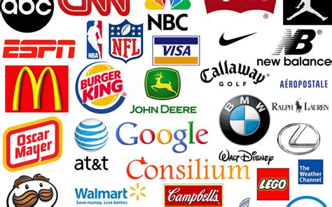 World top companies Logos