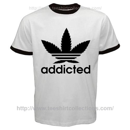 addicted t shirt adidas