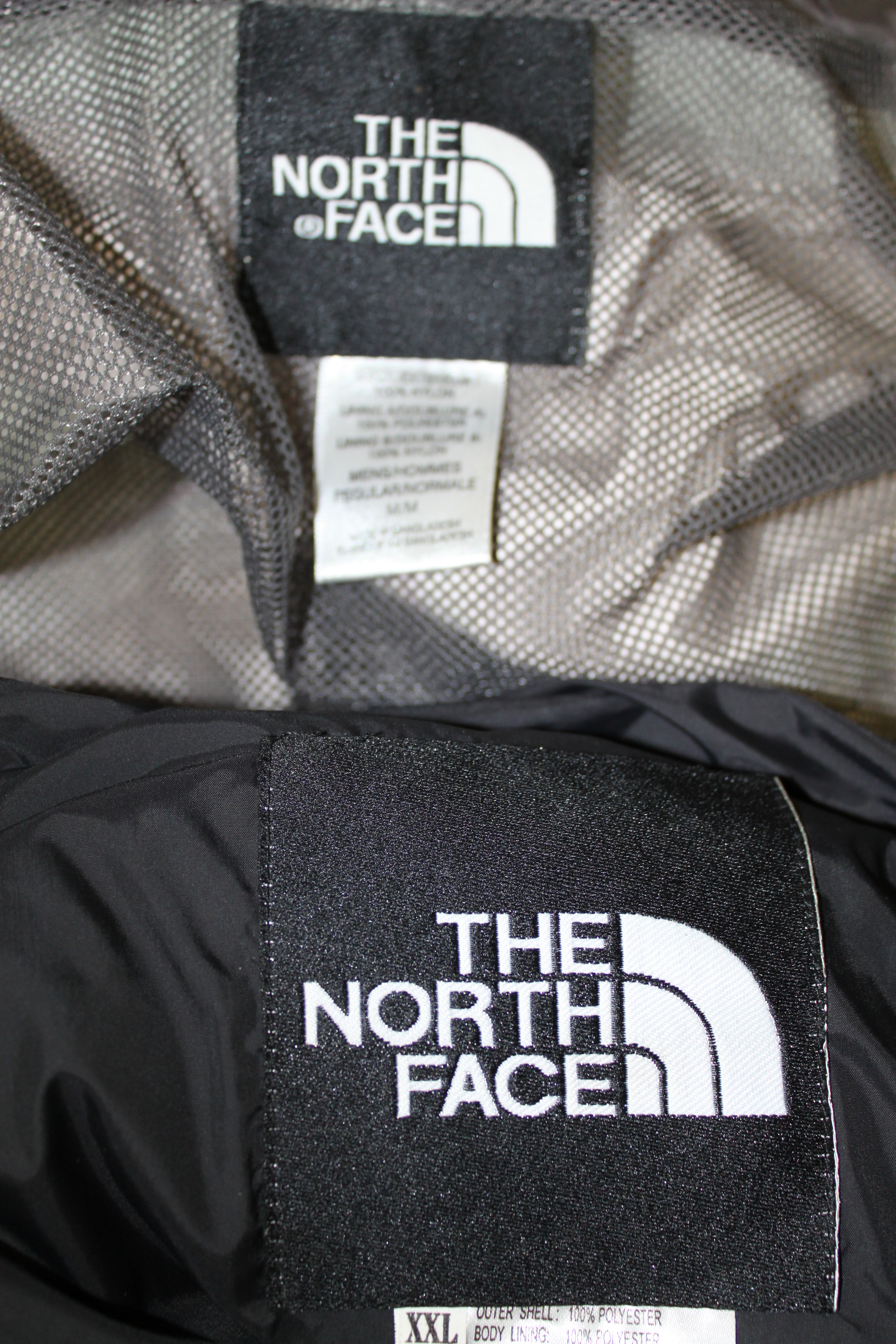 north face jacket is fake 