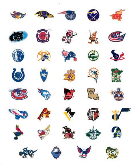 Different Sports Logos