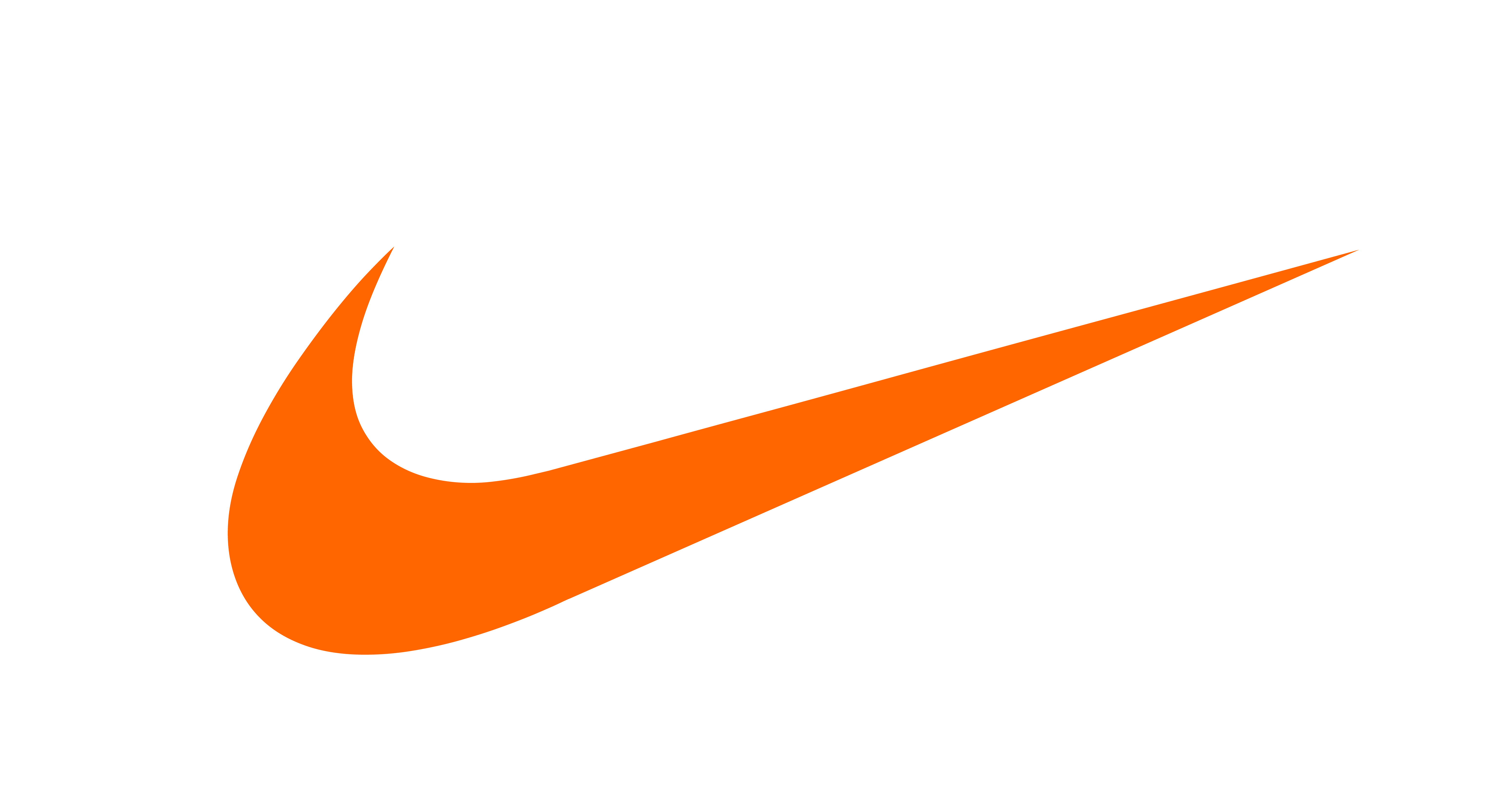 nike logo orange 