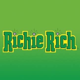 Richie Rich STACKED Logo Licensed Vintage Style Tank Top All Sizes 
