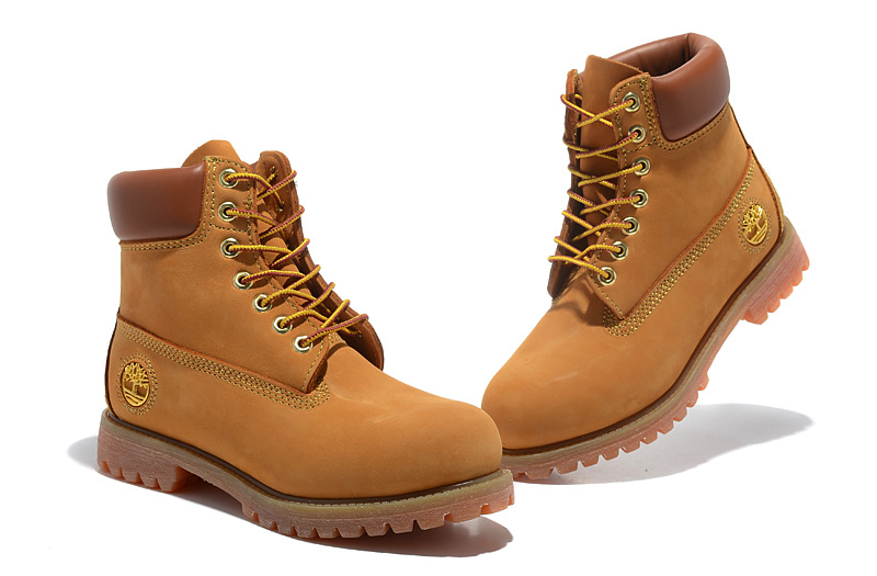 timberland boots with metal logo