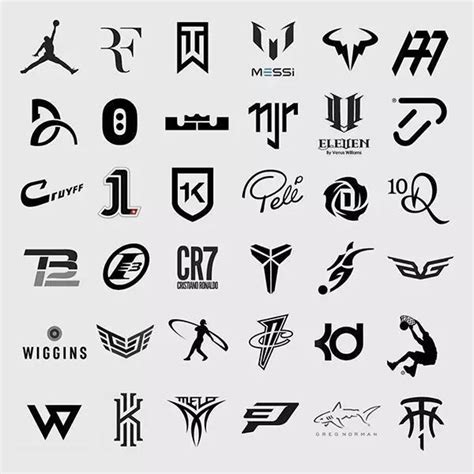 nike basketball player logos