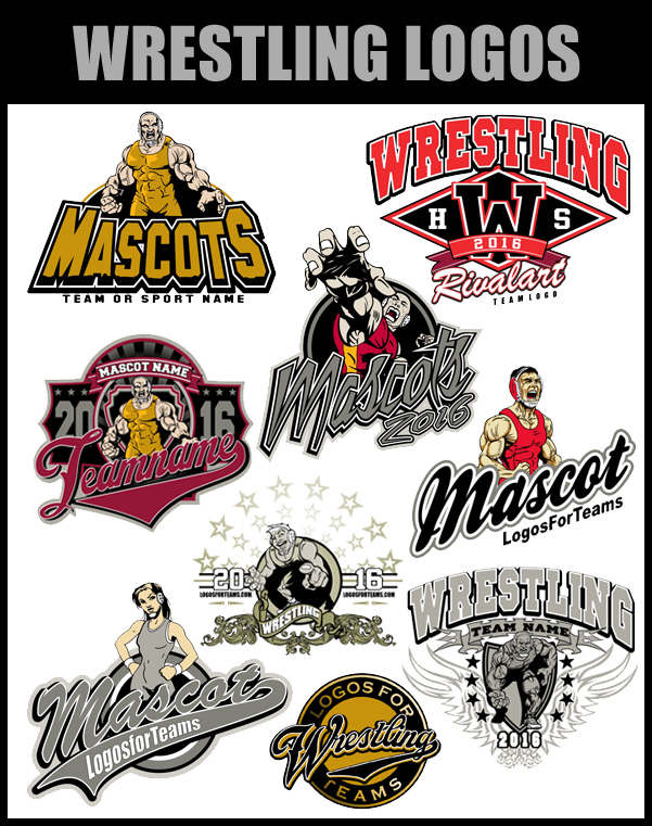 Wrestling Brand Logos