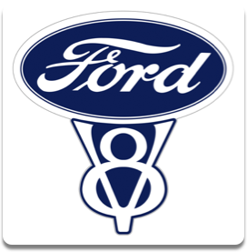 Download Ford V8 Logos