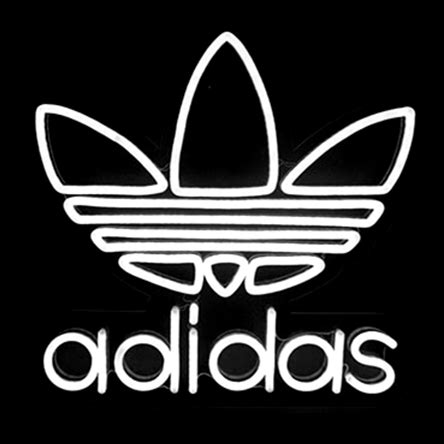 Adidas neon Logos