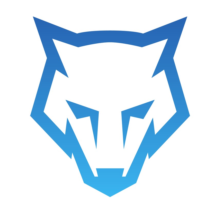 Blue wolf Logos
