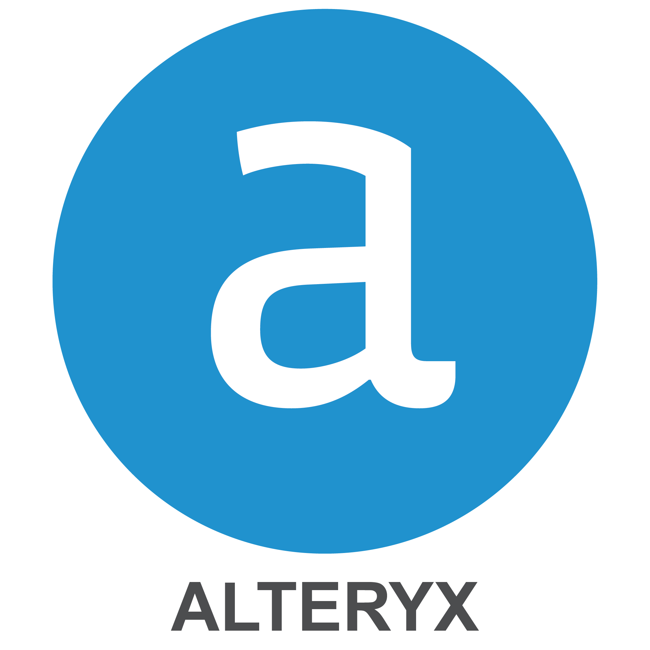 Logo of Alteryx software
