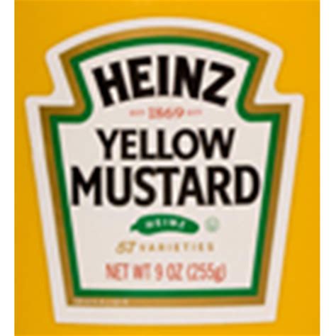 Heinz Mustard Logos