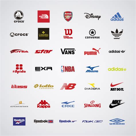 Sports clothing Logos