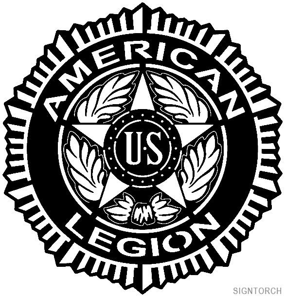 Symbols, American Legion Emblem, ToCut, Vector. readytocut.com. helpful non...