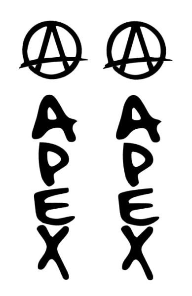 Apex Scooter Logos