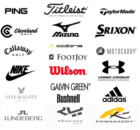 Golf brand Logos