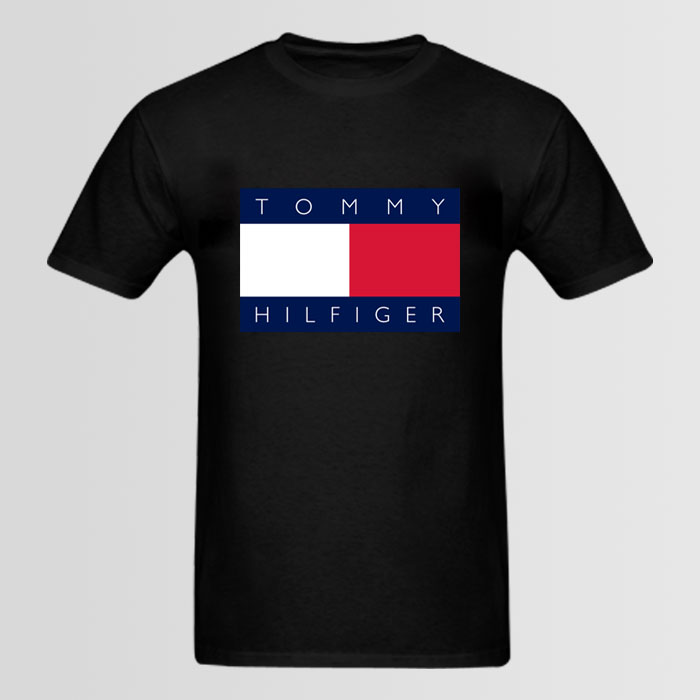 tommy hilfiger t shirt big logo