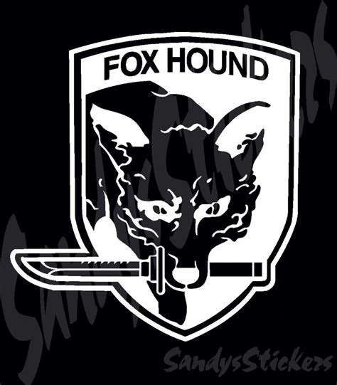Fox hound. Foxhound MGS. Логотип Foxhound. Foxhound наклейка. Фоксхаунд метал Гир.