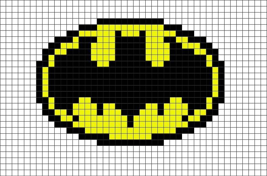 Batman Logo Pixel, - BRIK. helpful non helpful. brikbook.com. 
