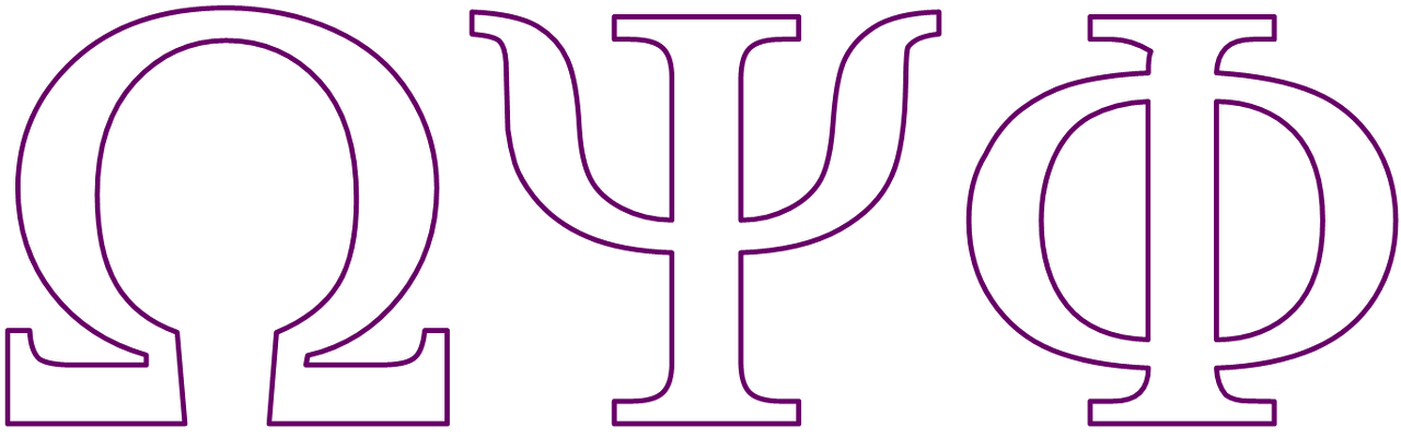 Omega Psi Phi Fraternity Symbols