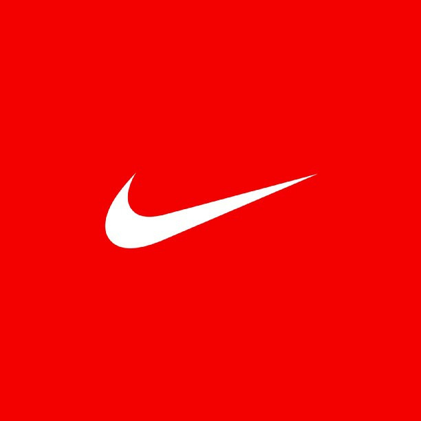 Red And White Nike Logos