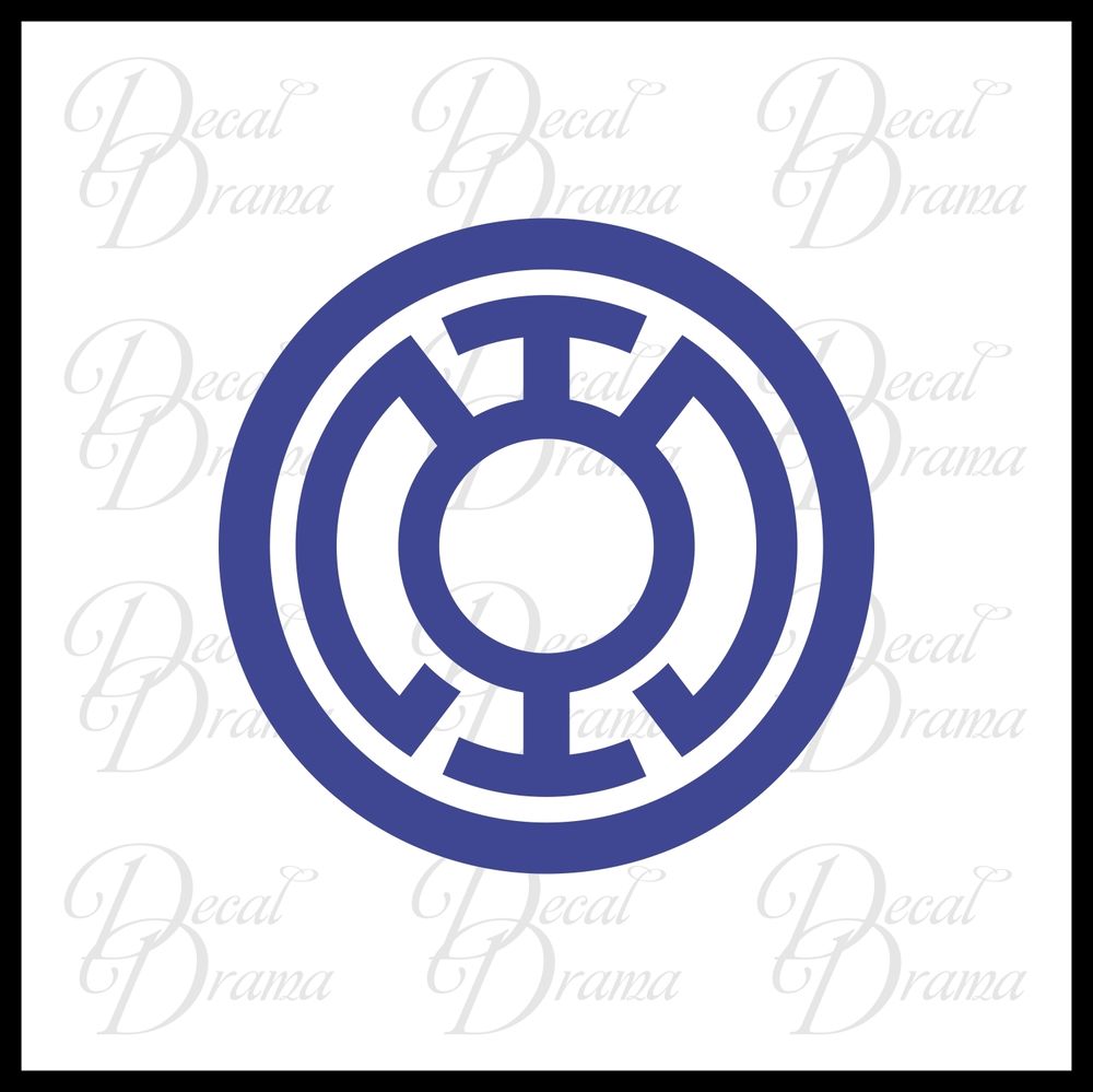 Blue Dc Logos - dc logo decal roblox