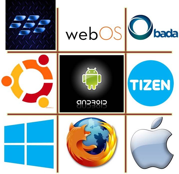 computer operating system logos