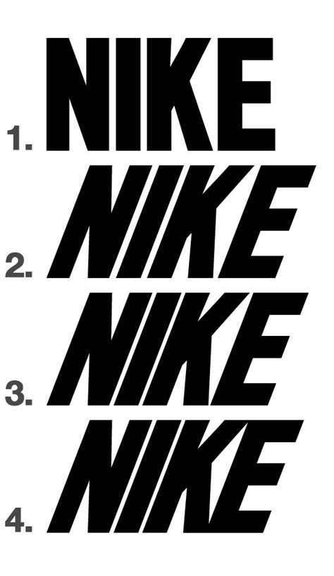 Nike word Logos