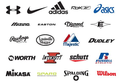 Sports shoes brands Logos