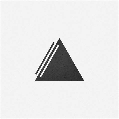 Triangle design Logos