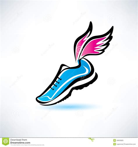 shoes with bird logo