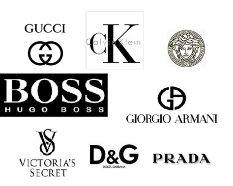 Famous fashion Logos