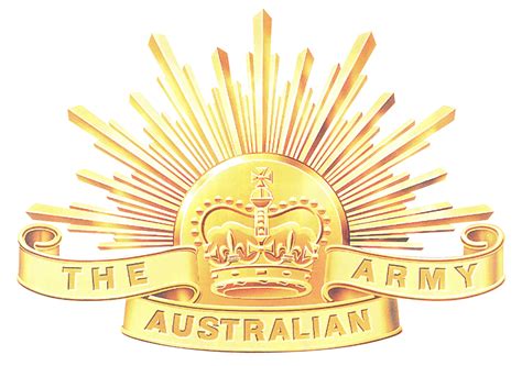jug til eksil Middelhavet Australian army Logos