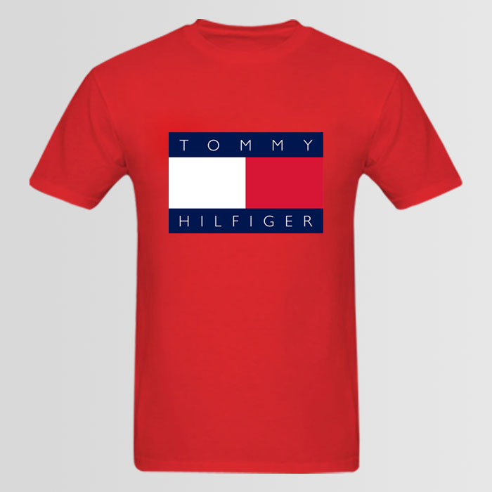 big logo tommy hilfiger t shirt