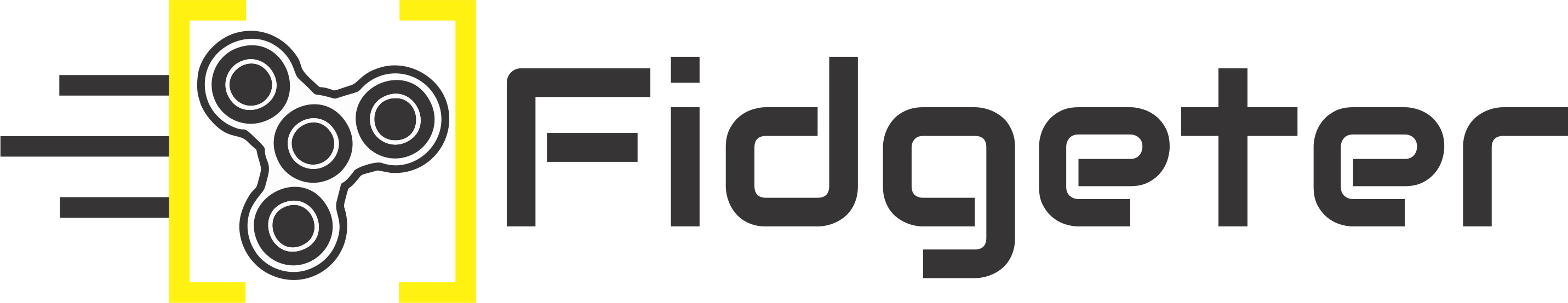 Fidget spinner with Logos