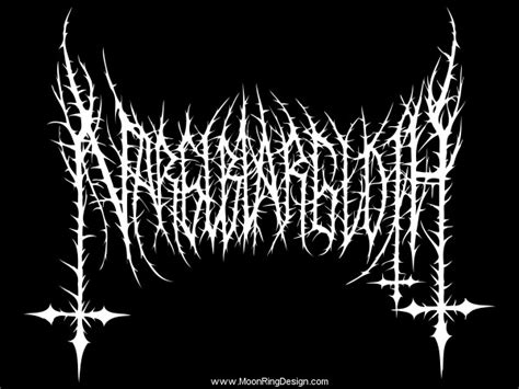 Black Metal Band Logos