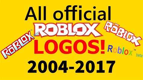 All Roblox Logos