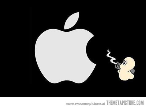 Apple funny Logos