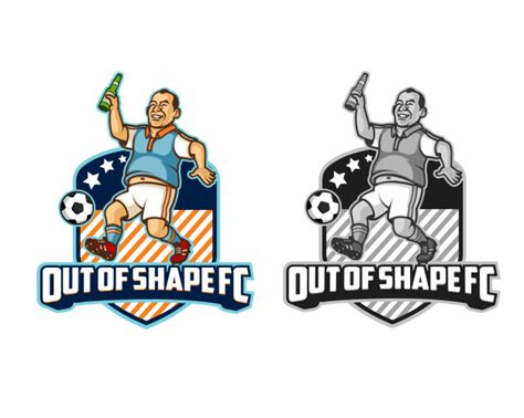 Funny soccer Logos