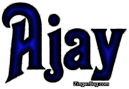 Ajay name Logos