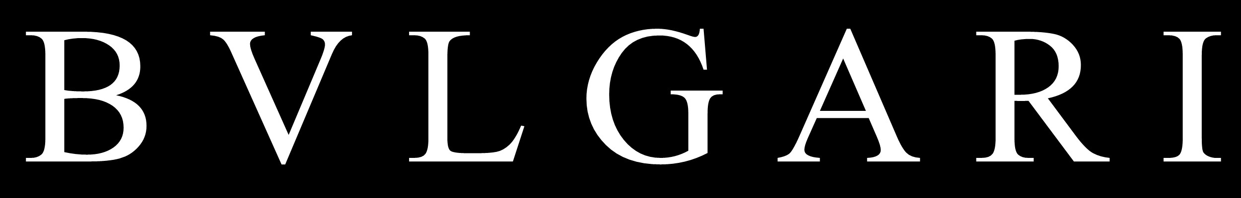 bvlgari logo font type