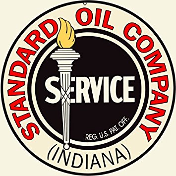 3jn18  10 Standard Oil     logo lapel pin 