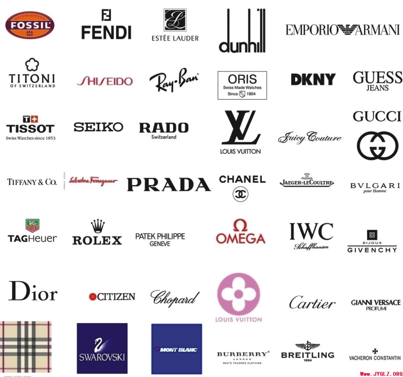 Famous Handbags Logos