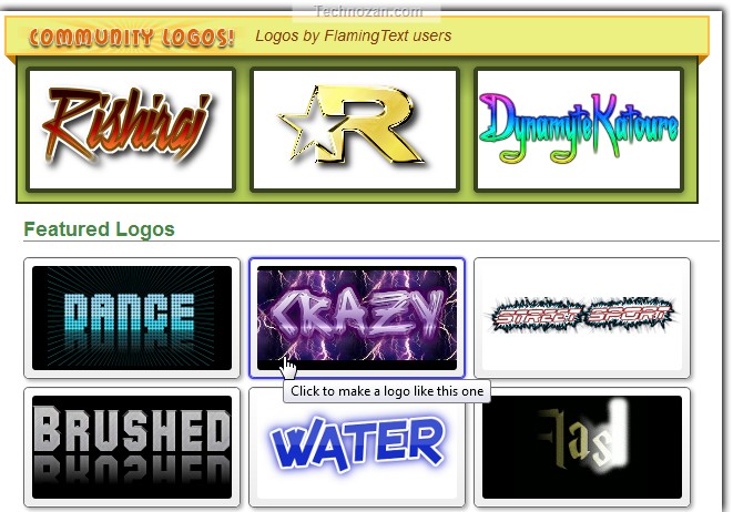 Flamingtext Com Logos