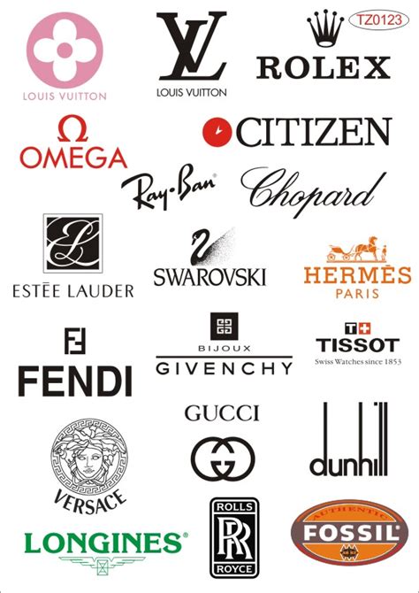 bag brand names and logos