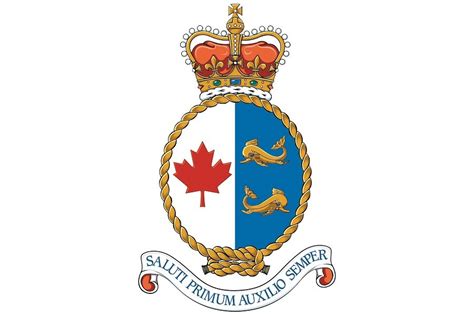 Harbours & Ports CCG Lapel Pin Crest Logo Transport Canada Coast Guard Name 