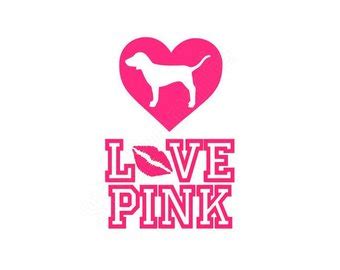 Download Love pink dog Logos