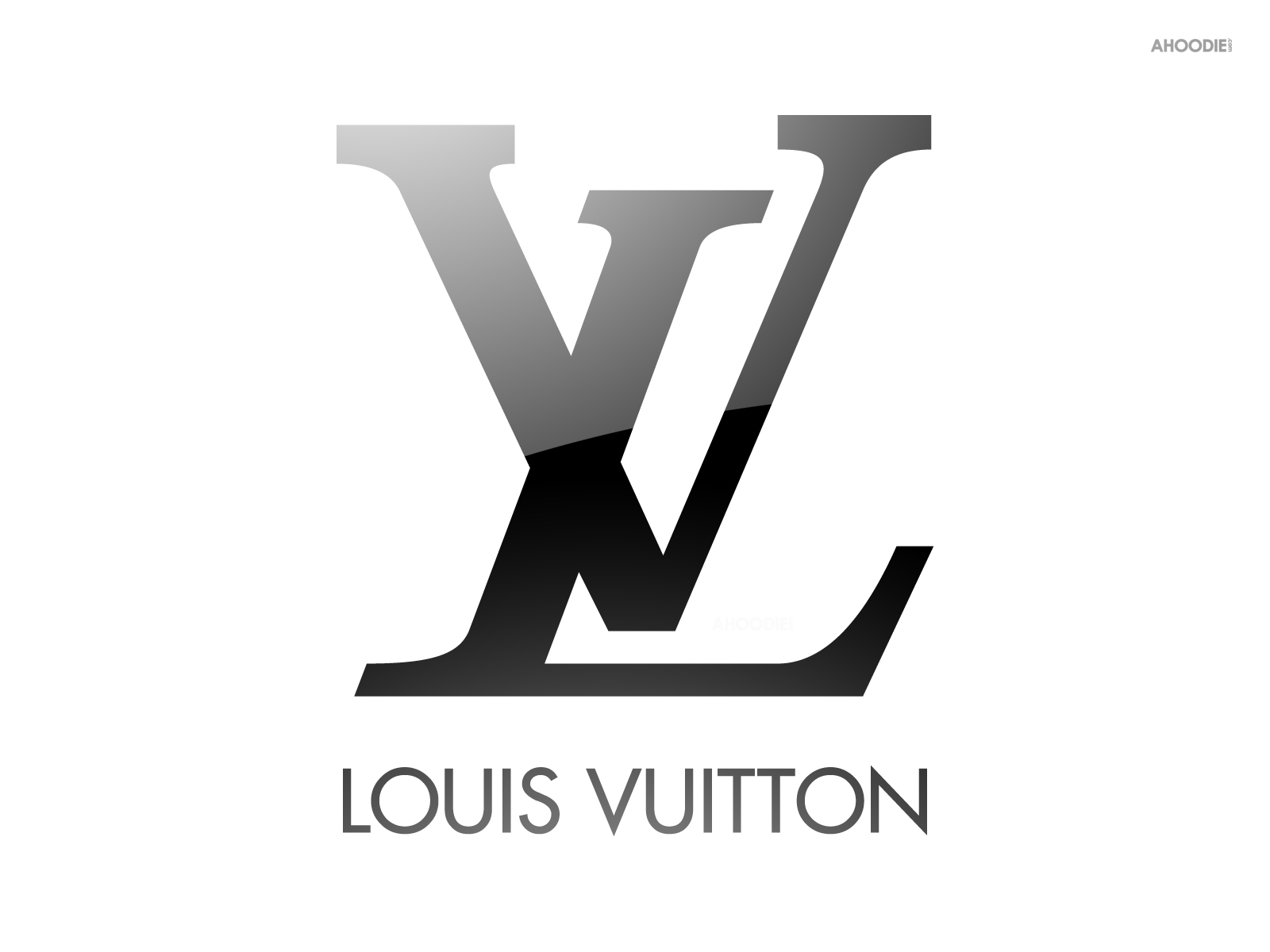 Louis vuitton logo wallpaper white – Sfondo moderno
