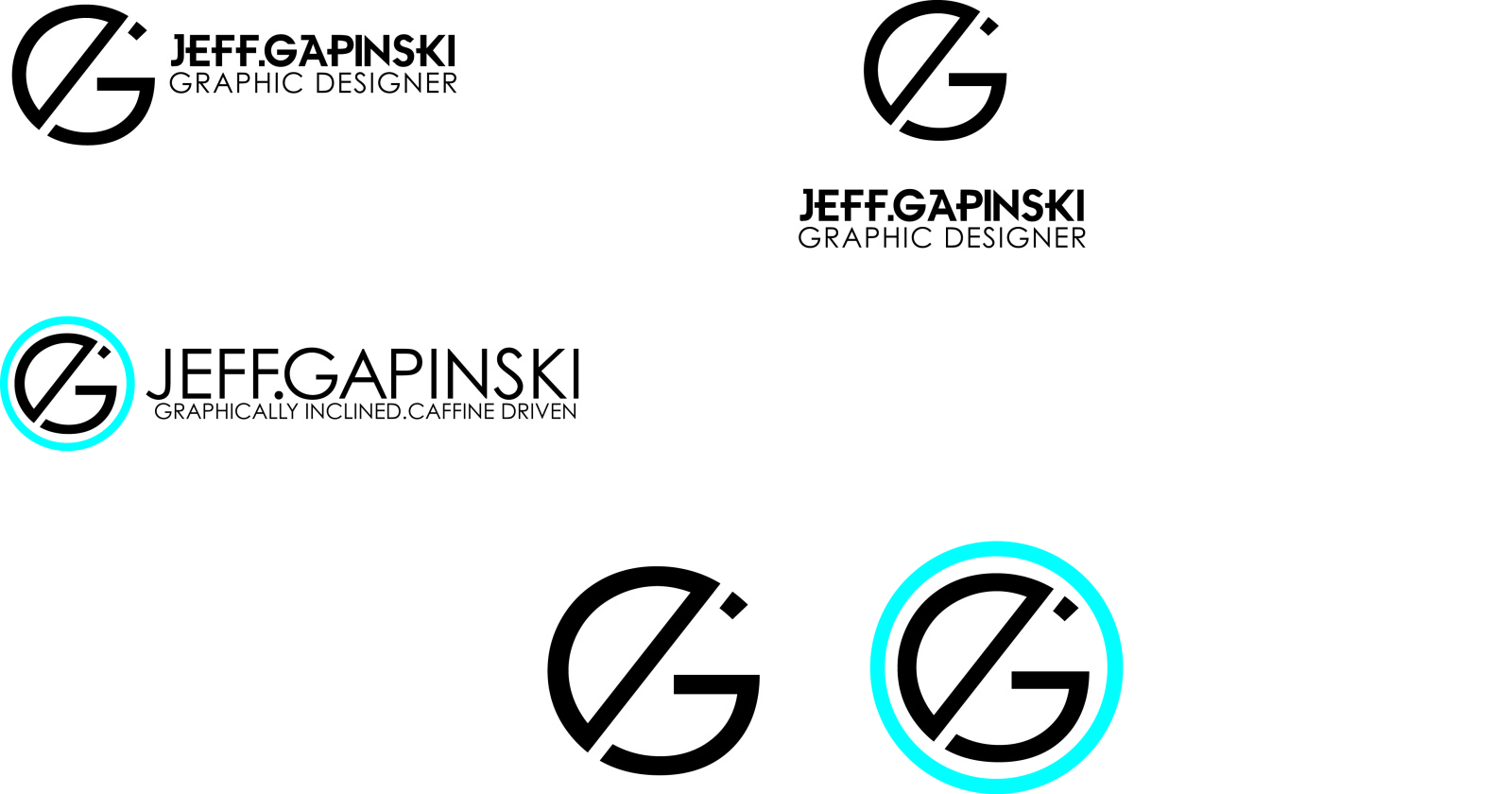 Graphic designer personal Logos
