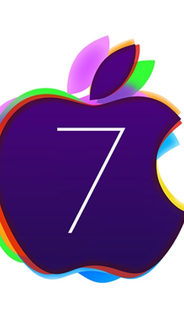 Iphone 7 glowing apple Logos