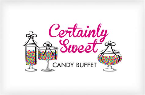 Candy buffet Logos