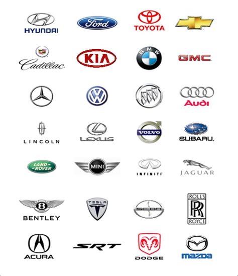 Luxury Car Brands Logos